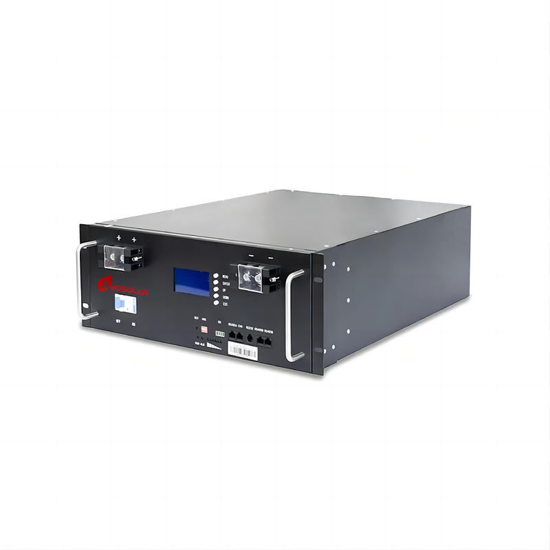 リチウム電池モジュール 48V 51.2V 200Ah 10Kw スクウェア ソーラーシステム用鉄リン酸