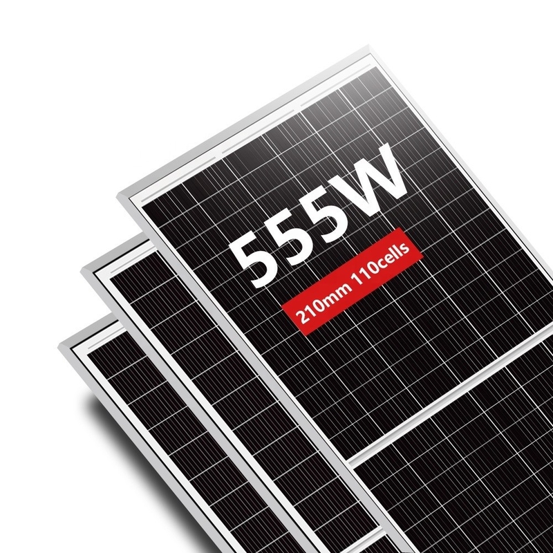 アモソラー モノ 535w-555w 182mm PERC半セル付き太陽光パネル OEM注文受付