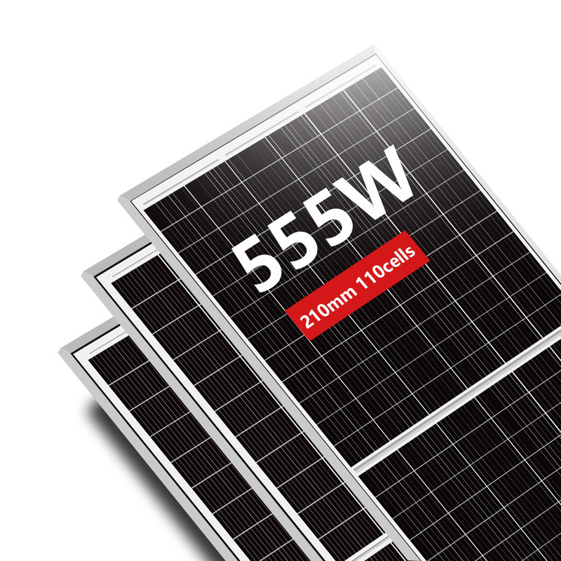550Watt Mono Perc PV 産業用電池パネル 商用屋根用 535w から 555w