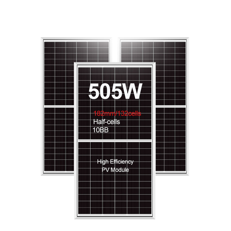 500W太陽光パネル 505W 495W 500W PVモジュール 21.25%の効率とCE承認