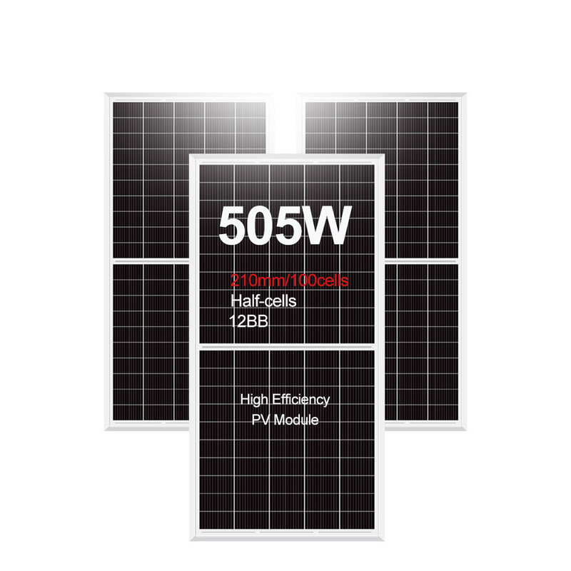 認証された 485w 490w 495w 500w 505w 太陽電池パネルキットであなたのPVプラントをアップグレードします