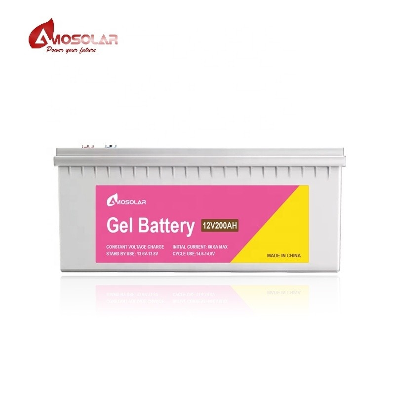 12V 48v 50Ah 100Ah 150Ah 200Ah 250 Ah 太陽光貯蔵システム用ジェル電池