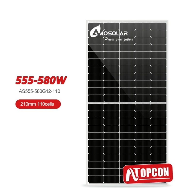 210mm N型単結晶太陽光パネル 太陽光発電システム用 560W 570W 580W