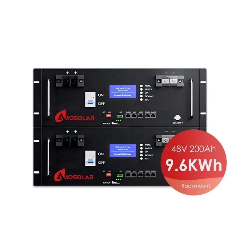 LiFePO4 48V 51.2V リチウムイオン電池 100Ah 200AH ディープサイクル LFP 部品付き