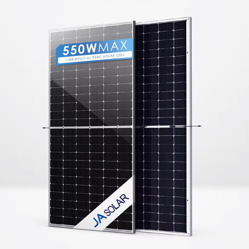 トリーナ JA 440w 450w 455w 460w 570w 575w 580w N型 プロジェクト用の双面太陽光パネル