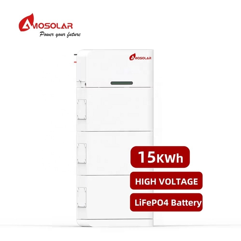アモソラー 10kWh-25kWh 蓄積可能なリチウム電池 高電圧家庭用エネルギーソリューション