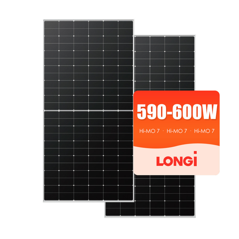 ロンギ 585W 570W 太陽光パネル 発電機 太陽光発電システムのための全ブラックパネル