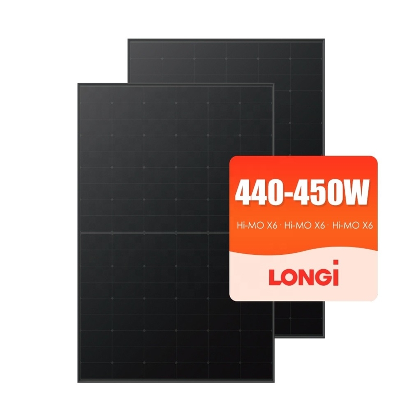 LONGi Hi-MO X6 LR5-72HTH 565-600M ハーフセルT技術 太陽光パネル 590W 595W 600W